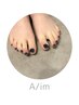 A/im【フットワンカラー】￥3980 土日祝・平日12時～17時迄