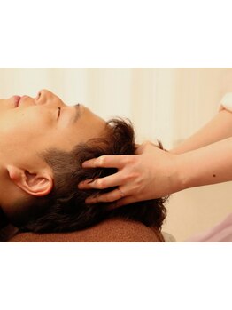 ヘッドスパで癒されたい