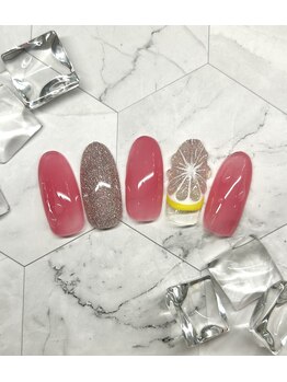 タムタムネイル 本厚木(Tam Tam Nail)/ナチュラル定額デザイン