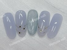 フォルトゥーナ 神田(Fortuna)/クリスマスキラキラ星ネイル8980