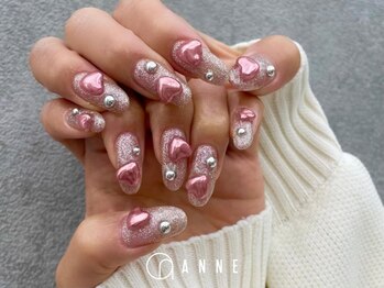アンネ 伊丹店(ANNE)/バレンタインネイル