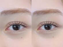 ムーン(moon)の雰囲気（デザインを均等に見せるための丁寧な施術が◎[まつ毛パーマ]）