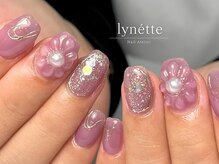 リネット(lynette)の雰囲気（大人気のぷっくりフラワー）