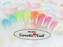 スウィーティーネイル 川越クレアモール店(Sweetie Nail)/ラメグラデorクリア¥４４００