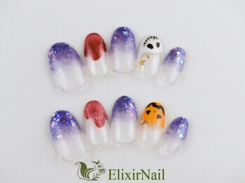 エリクサーネイル 五反田(Elixir Nail)/定額a シンプル/クーポン使用