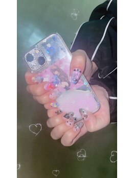 ネイルサロンレイアス(RAYAS)/ぴえんネイル