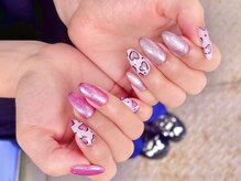 サロンサルート 本店(salon salute)/～ハートレオパードアート～