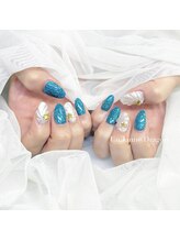 アン ジョーヌドラゴ/【自爪ネイル】グリッターネイル