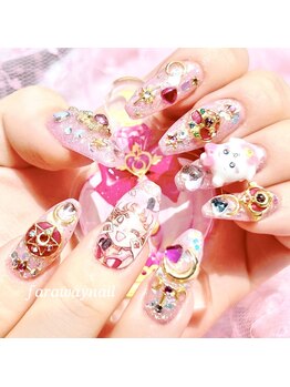 ファラウェイネイル(Faraway nail)/1番人気☆セーラームーンネイル