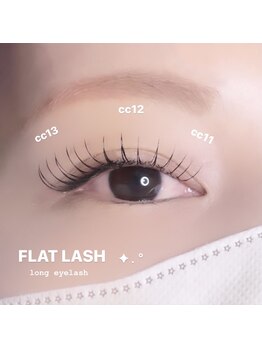 ノエラッシュ(noe lash)/ LEDフラットラッシュ"120本"