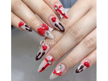 クイーンズビューティーサロン 歌舞伎町店(Queen's beauty salon)/チップ長さ出し10本やり放題