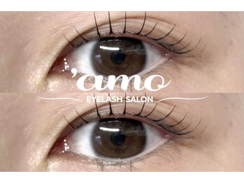 'amo eyelash　まつげパーマ/マツエク/アイブロウの写真/迷ったらココ！初めてでも安心のマツエク・まつげパーマ。あなたの魅力を引き出します◎[江坂]