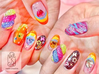 ネイルズガッシュ 大森駅前店(NAILs GUSH)/フィルイン/持ち込み/ニュアンス