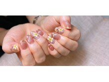 ネイルサロン タノ(Tano)/マグネット夏の花