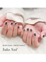 ユカネイル(Yuka Nail)/トレンド！BLACKチークネイル