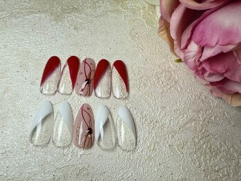 レナトゥス(Renatus)/新年ネイル　水引ネイル