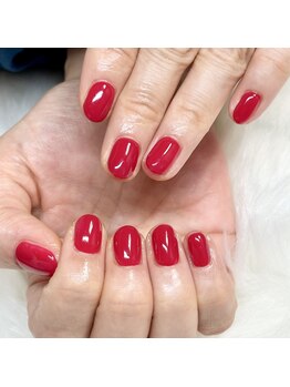 マイオティック ネイル(miotic nail)/チェリーレッドワンカラー