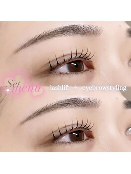 メル バイ ウィリートーキョー(MELL by wellytokyo)/まつげパーマ/眉スタイリング