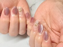 ネイルサロンブラン(nail salon BLANC)/雪ネイル