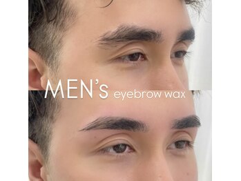 リッチアイブロウサロンエビス(Rich Eyebrow Salon EBISU)の写真/仕上がりが大好評★【メンズ眉毛ワックス】左右対称のオシャレな眉毛！リピーター様は更にお得◎