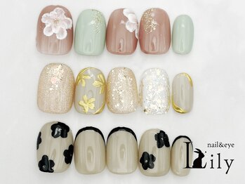 リリー 武蔵境店(Lily)/卒業&フラワーネイル