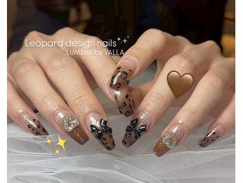 ブラウングラデ×レオパード☆