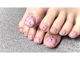 ガーリーフットネイル