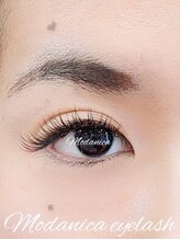 モダニカアイラッシュ(Modanica eyelash)/抗菌先細セーブル120本