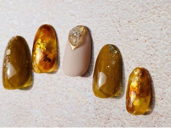 ワイドット(y.)/大人べっこうネイル