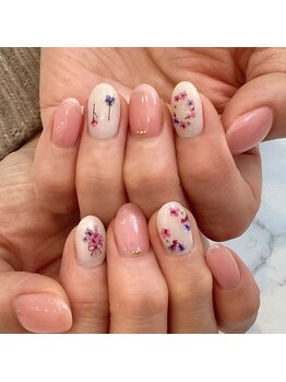 グリーディ(greedy)/春ネイル