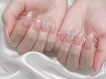 モアナ なんば店(MOANA)/ちゅるん♪リボンネイル