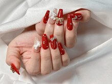 ティーアンドビー ネイルスタジオ(T&B NAIL STUDIO)/トレンドワンホンちゅるんネイル
