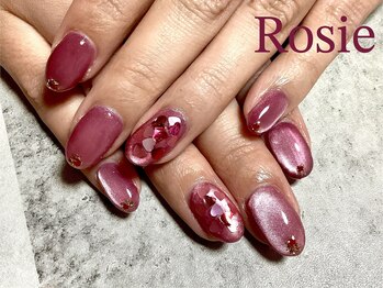 ロージィ(Rosie)/ハートホロネイル