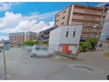 レジリエンス 久留米/マンション前の道