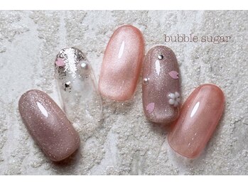 バブル シュガー バイ ネイルクローネ(bublle sugar by.nail crone)/【期間限定】マグネット×アート