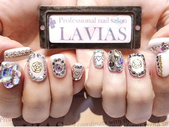 プロフェッショナル ネイルサロン ラヴィアス(LAVIAS)/【ジェル】10本アートし放題