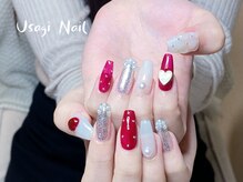 ウサギネイル 新大久保店(usagi nail)/クリスマスネイル