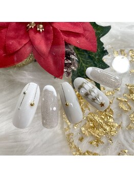 セプトネイル 三条店(SEPT NAIL)/12月大人可愛いおでかけネイル