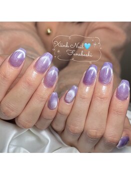 シン(XIINH)の写真/【可愛さ抜群♪】季節限定/定額ネイルあり◎経験と知識を駆使し、お客様の“ありたい”を叶えます♪