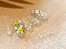 ネイルアンドアイラッシュ ボネール 銀座店(lash Bounail)/11980円 3D キャラクター クリア