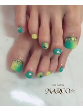 ネイルサロン マルコ(nail salon MARCO)/トロピカルネイル