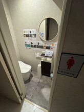 フエル 香椎浜店(FUEL)/女性専用のお手洗いスペース有り