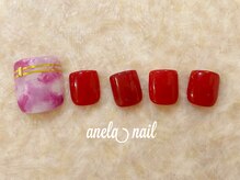 アネラネイル(anela nail)/持込デザインOK/親指2本アート