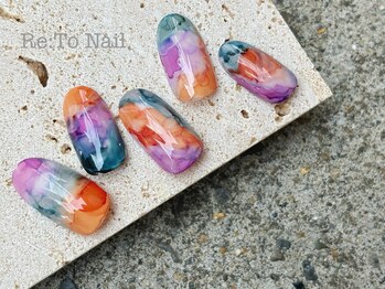 リトネイル 綾瀬(Re:To Nail)/インクニュアンスネイル
