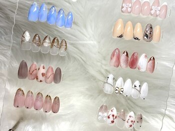 クレオネイルズ(Cleo Nails)の写真/《迷ったら定額コース♪》シーンに合わせた2種類の定額メニューご用意◎定額だから気になる追加料金もなし!