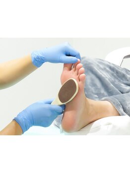 角質ケアができるサロン