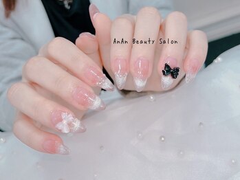 アンアンビューティーサロン(AnAn Beauty Salon)/【チップ長さ出しグラデーション