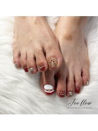 クリスマスネイル