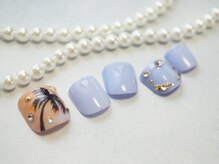 ネイルサロン ブランシュール(Nail Salon Blancheur)/ヤシの木ネイル