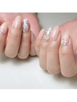 ネイルルーム オルポノ(Olupono)/シェル埋め尽くし♪